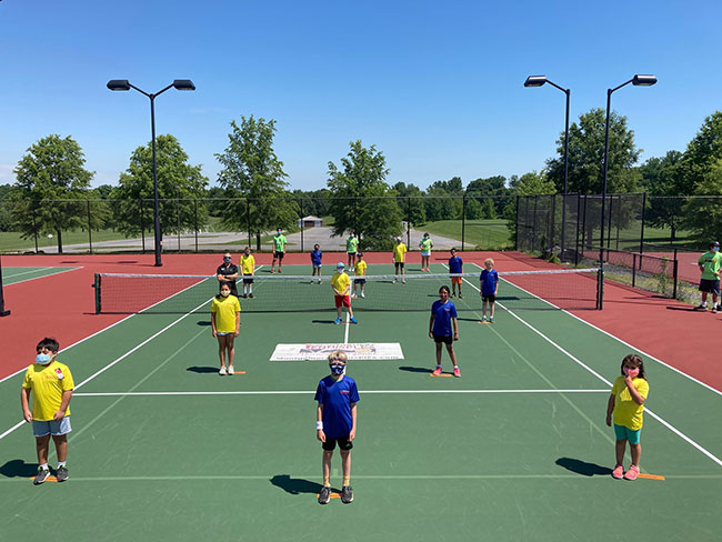 week 2 of summer camp at Montgomery TennisPlex