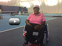 Brenda Gilmore at Montgomery TennisPlex