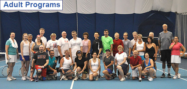 adult programs at Montgomery TennisPlex